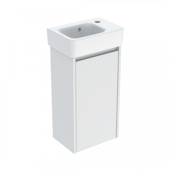 Geberit Selnova Square umywalka z szafką 36 cm biały mat 504.130.00.1
