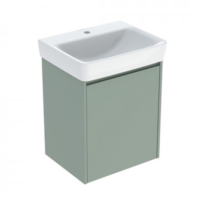 Geberit Selnova Square umywalka z szafką 55 cm szałwiowy mat 504.133.IK.1