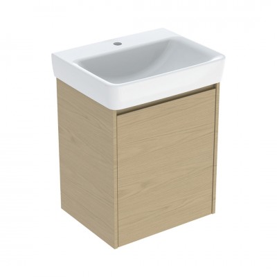 Geberit Selnova Square umywalka z szafką 55 cm dąb 504.133.PS.1