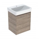 Geberit Selnova Square umywalka z szafką 55 cm orzech hickory 504.133.JR.1