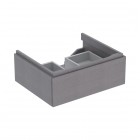 Geberit Xeno2 szafka podumywalkowa 58 cm wisząca szary scultura 500.505.43.1