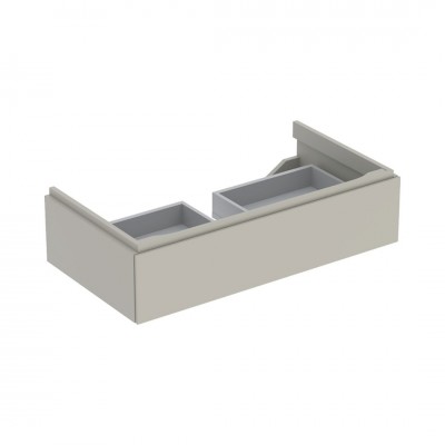 Geberit Xeno2 szafka podumywalkowa 88 cm wisząca szary beż mat 500.508.00.1