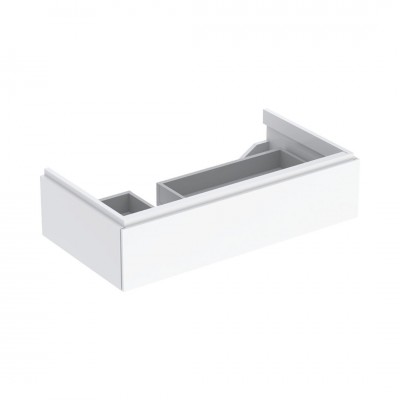 Geberit Xeno2 szafka podumywalkowa 88 cm wisząca prawa biały połysk 500.513.01.1