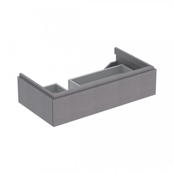 Geberit Xeno2 szafka podumywalkowa 88 cm wisząca prawa szary scultura 500.513.43.1