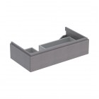 Geberit Xeno2 szafka podumywalkowa 88 cm wisząca prawa szary scultura 500.513.43.1