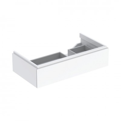 Geberit Xeno2 szafka podumywalkowa 88 cm wisząca lewa biały połysk 500.514.01.1