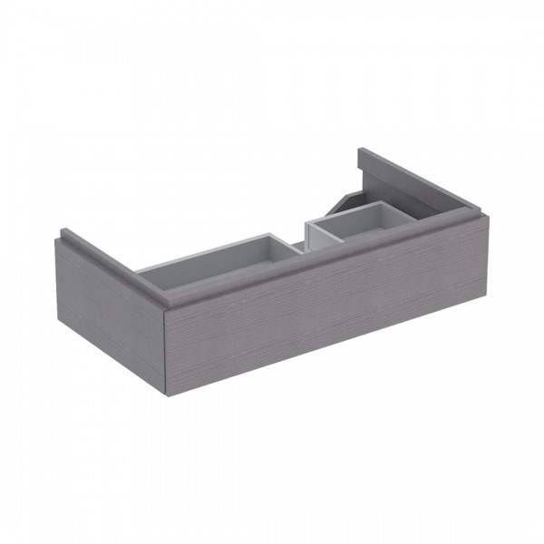 Geberit Xeno2 szafka podumywalkowa 88 cm wisząca lewa szary scultura 500.514.43.1