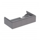 Geberit Xeno2 szafka podumywalkowa 88 cm wisząca lewa szary scultura 500.514.43.1