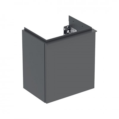 Geberit iCon szafka podumywalkowa 37 cm z 1 drzwiami zawiasy po lewej wisząca lava mat 502.301.JK.1