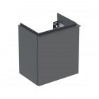 Geberit iCon szafka podumywalkowa 37 cm z 1 drzwiami zawiasy po lewej wisząca lava mat 502.301.JK.1