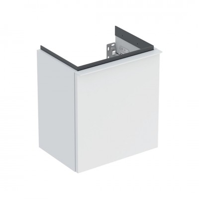 Geberit iCon szafka podumywalkowa 37 cm z 1 drzwiami zawiasy po lewej wisząca biały mat 502.301.01.3