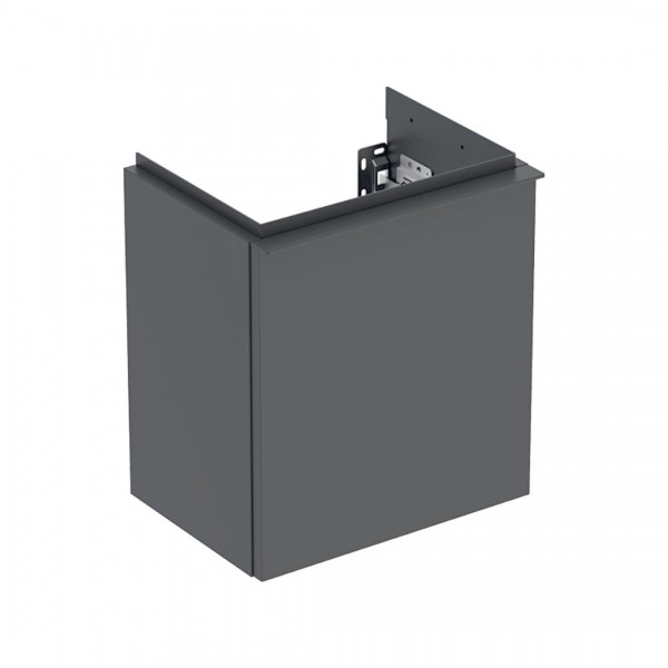 Geberit iCon szafka podumywalkowa 37 cm z 1 drzwiami zawiasy po lewej wisząca lava mat 502.301.JK.1