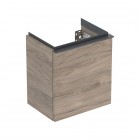 Geberit iCon szafka podumywalkowa 37 cm 1 drzwi zawiasy po lewej wisząca orzech hickory/lava mat 502.301.JR.1