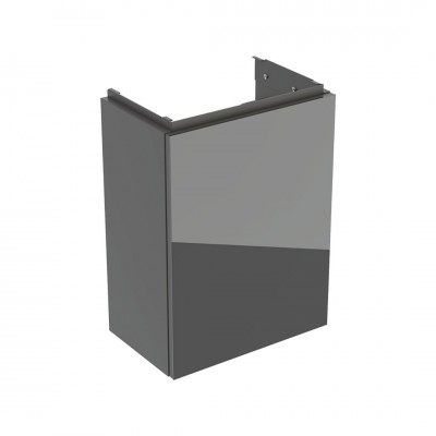 Geberit Acanto szafka podumywalkowa 39,2 cm wisząca lava mat/szkło 503.001.JK.2