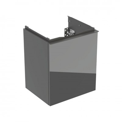 Geberit Acanto szafka podumywalkowa 44,6 cm wisząca lava mat/szkło 503.002.JK.2