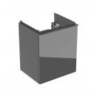 Geberit Acanto szafka podumywalkowa 44,6 cm wisząca lava mat/szkło 503.002.JK.2