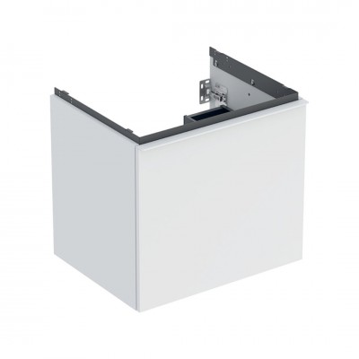 Geberit Acanto szafka podumywalkowa 59,2 cm wisząca biały mat 503.003.01.3