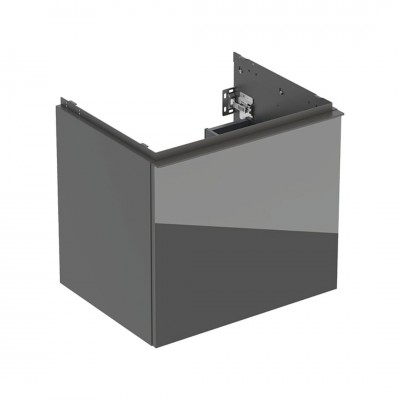 Geberit Acanto szafka podumywalkowa 59,2 cm wisząca lava mat/szkło 503.003.JK.2