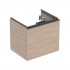 Geberit Acanto szafka podumywalkowa 59,2 cm wisząca dąb 503.003.JH.1