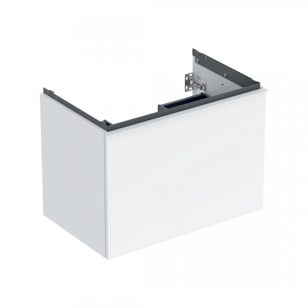 Geberit Acanto szafka podumywalkowa 74 cm wisząca biały połysk 503.004.01.1