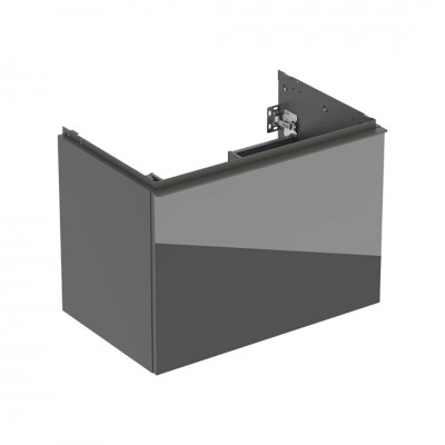 Geberit Acanto szafka podumywalkowa 74 cm wisząca lava mat/szkło 503.004.JK.2