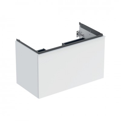 Geberit Acanto szafka podumywalkowa 88,8 cm wisząca biały mat 503.005.01.3