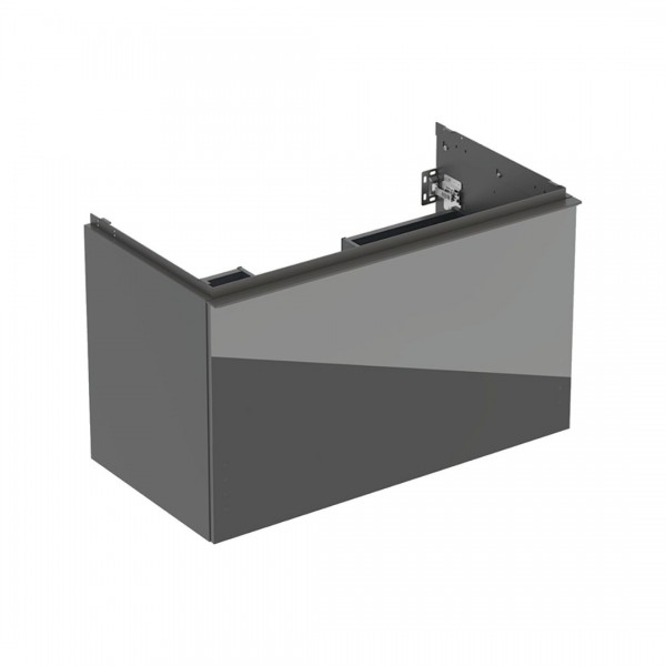 Geberit Acanto szafka podumywalkowa 88,8 cm wisząca lava mat/szkło 503.005.JK.2
