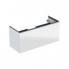 Geberit Acanto szafka podumywalkowa 118,4 cm wisząca biały połysk/szkło 503.006.01.2