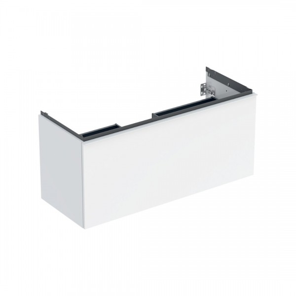 Geberit Acanto szafka podumywalkowa 118,4 cm wisząca biały połysk 503.006.01.1