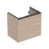 Geberit Acanto szafka podumywalkowa 59,2 cm wisząca dąb 503.008.JH.1