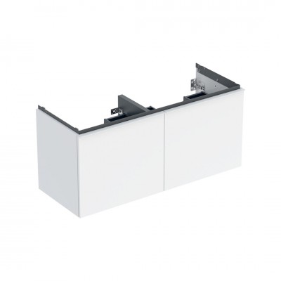 Geberit Acanto szafka podumywalkowa 118,4 cm wisząca biały połysk 503.007.01.1