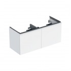 Geberit Acanto szafka podumywalkowa 118,4 cm wisząca biały połysk 503.007.01.1