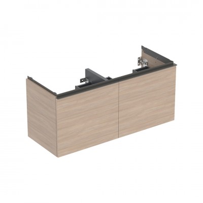 Geberit Acanto szafka podumywalkowa 118,4 cm wisząca dąb 503.007.JH.1