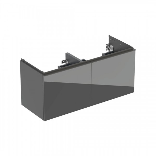 Geberit Acanto szafka podumywalkowa 118,4 cm wisząca lava mat/szkło 503.007.JK.2