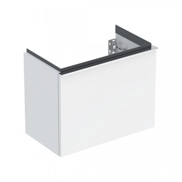 Geberit iCon szafka podumywalkowa 52 cm 1 szuflada wisząca biały połysk/chrom 502.302.01.2