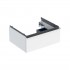Geberit iCon szafka podumywalkowa 59,2 cm 1 szuflada wisząca biały połysk/chrom 502.310.01.2