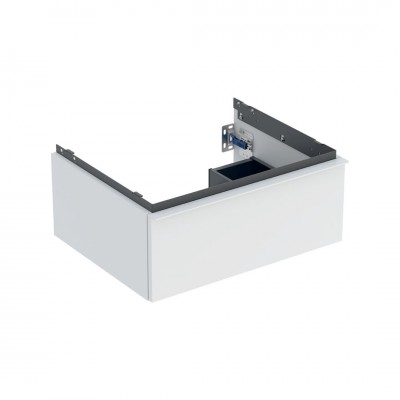 Geberit iCon szafka podumywalkowa 59,2 cm 1 szuflada wisząca biały mat 502.310.01.3