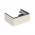 Geberit iCon szafka podumywalkowa 59,2 cm 1 szuflada wisząca szary piaskowy mat 502.310.JL.1