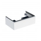 Geberit iCon szafka podumywalkowa 74 cm 1 szuflada wisząca biały połysk/biały mat 502.311.01.1