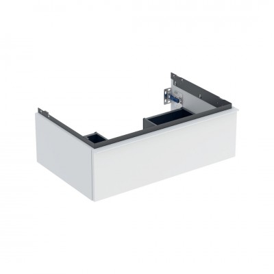 Geberit iCon szafka podumywalkowa 74 cm 1 szuflada wisząca biały mat 502.311.01.3