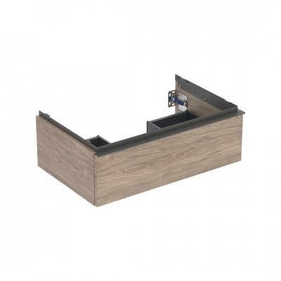 Geberit iCon szafka podumywalkowa 74 cm 1 szuflada wisząca orzech hickory 502.311.JR.1
