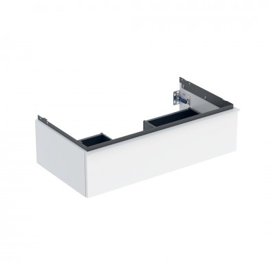 Geberit iCon szafka podumywalkowa 88,8 cm 1 szuflada wisząca biały połysk/biały mat 502.312.01.1