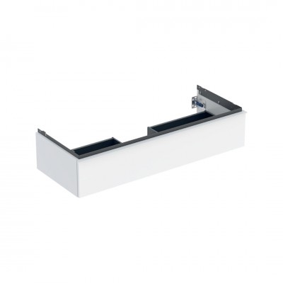 Geberit iCon szafka podumywalkowa 118,4 cm 1 szuflada wisząca biały połysk/biały mat 502.313.01.1