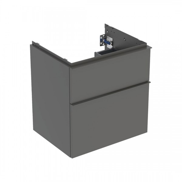 Geberit iCon szafka podumywalkowa 59,2 cm 2 szuflady wisząca lava mat 502.303.JK.1