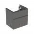 Geberit iCon szafka podumywalkowa 59,2 cm 2 szuflady wisząca lava mat 502.303.JK.1