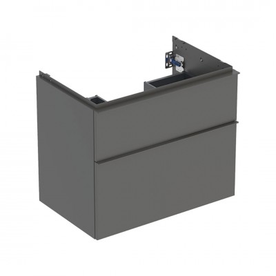 Geberit iCon szafka podumywalkowa 74 cm 2 szuflady wisząca lava mat 502.304.JK.1