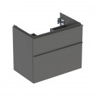 Geberit iCon szafka podumywalkowa 74 cm 2 szuflady wisząca lava mat 502.304.JK.1