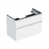 Geberit iCon szafka podumywalkowa 88,8 cm 2 szuflady wisząca biały połysk/biały mat 502.305.01.1