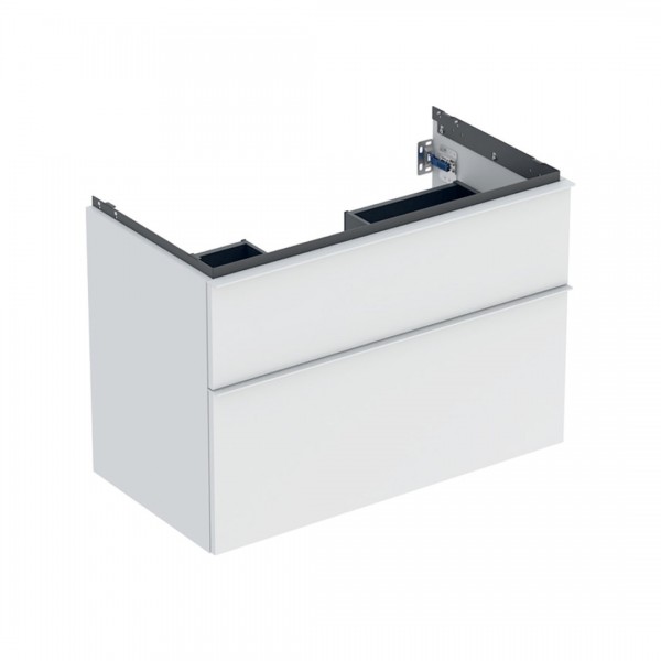 Geberit iCon szafka podumywalkowa 88,8 cm 2 szuflady wisząca biały mat 502.305.01.3