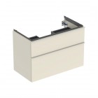 Geberit iCon szafka podumywalkowa 88,8 cm 2 szuflady wisząca szary piaskowy połysk/szary piaskowy mat 502.305.JL.1